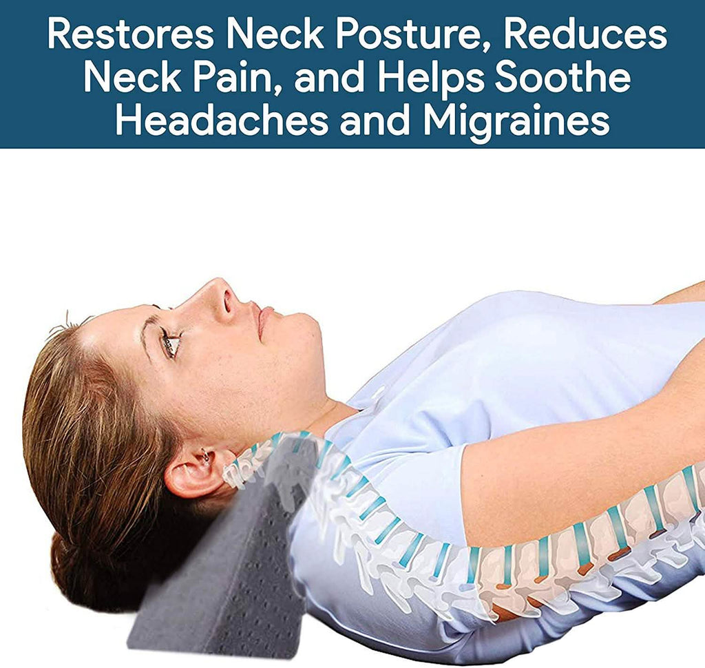 Oreiller de Traction Cervicale Chiropratique pour le Cou