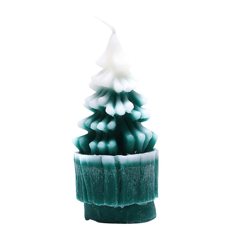 Bougies pommes de pin de Noël Bougies pommes de pin Bougies en forme de sapin de Noël Bougies parfumées de Noël Décoration de Noël Bougie parfumée pour sapin de Noël Cadeaux créatifs pour la maison