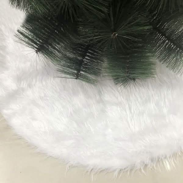 Jupe de sapin de Noël en peluche, jolies décorations