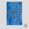 Serviette de plage Chrome Hearts Cross Logo bleue