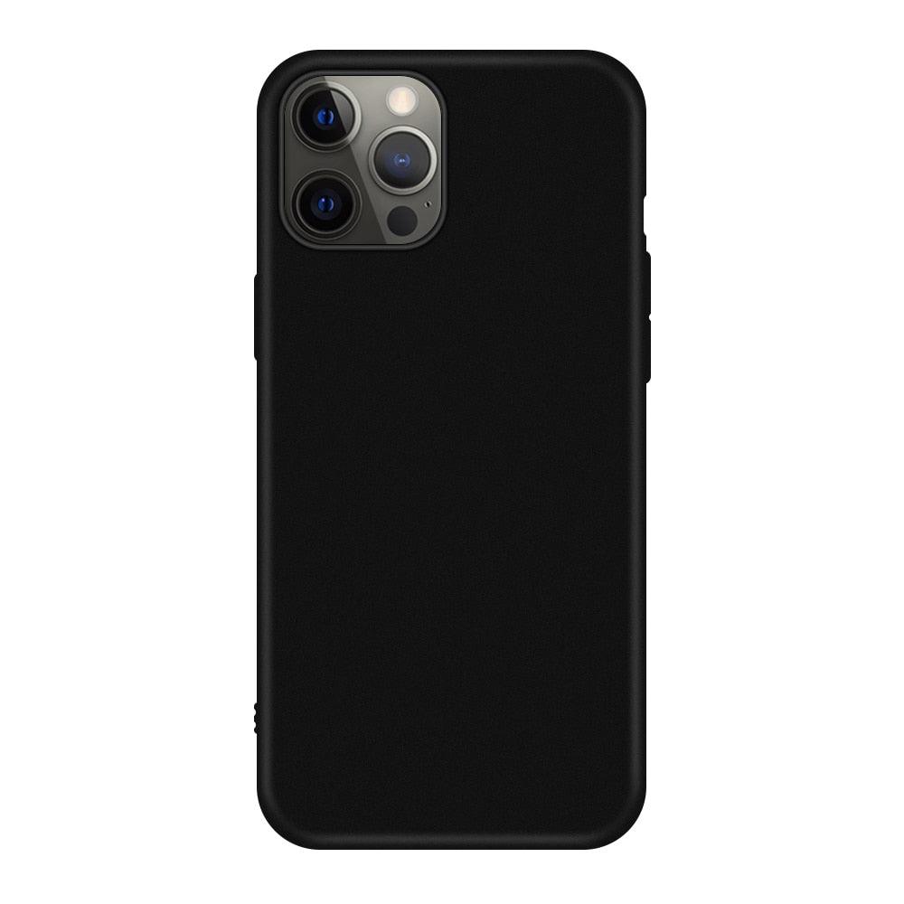 Coque de téléphone classique noire pour hommes d'affaires pour iPhone 14 13 Pro Max 13pro Coque pour iPhone 13pro Max Coque en silicone pour iPhone 14 plus 12 11 Coque de protection souple pour iPhone