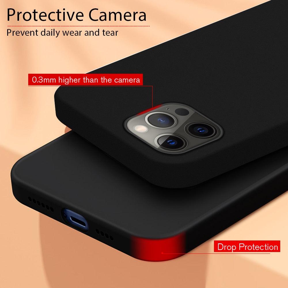 Coque de téléphone classique noire pour hommes d'affaires pour iPhone 14 13 Pro Max 13pro Coque pour iPhone 13pro Max Coque en silicone pour iPhone 14 plus 12 11 Coque de protection souple pour iPhone