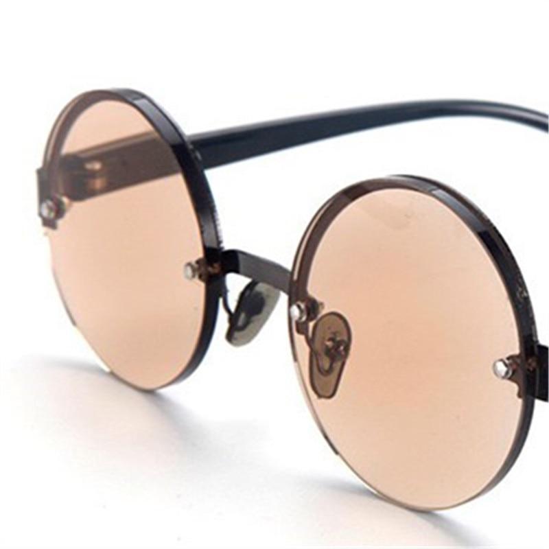 Lunettes de lecture classiques en verre cristal naturel pour hommes, haute définition, anti-fatigue, rondes, marron, lunettes de lecture pour femmes, monture fine en acier léger avec étui compact pour usage quotidien