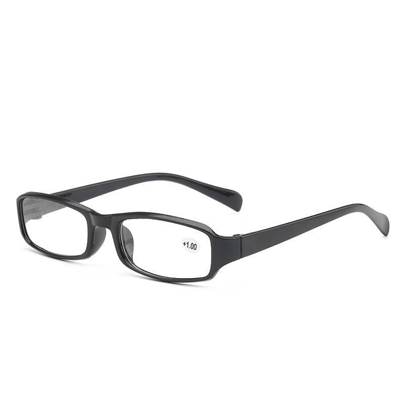 Lunettes de soleil à monture rectangulaire classique Lunettes de lecture au design simple et attrayant pour femmes et hommes Lunettes de soleil pour femmes Monture petite Lunettes de lecture anti-lumière bleue