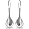 Boucles d'oreilles pendantes classiques en argent sterling