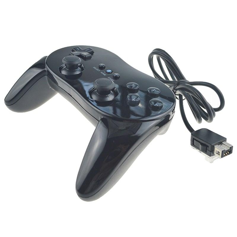 Manette de jeu filaire classique blanche et noire compatible avec les PC portables