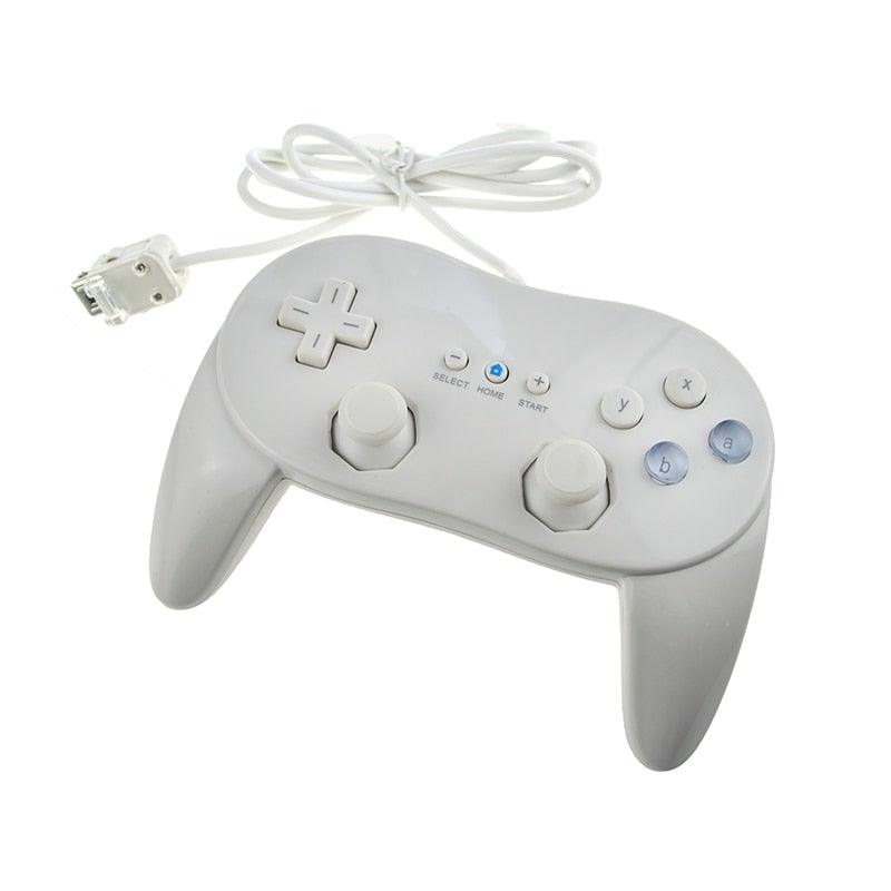 Manette de jeu filaire classique blanche et noire compatible avec les PC portables