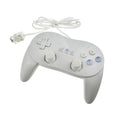 Manette de jeu filaire classique blanche et noire compatible avec les PC portables