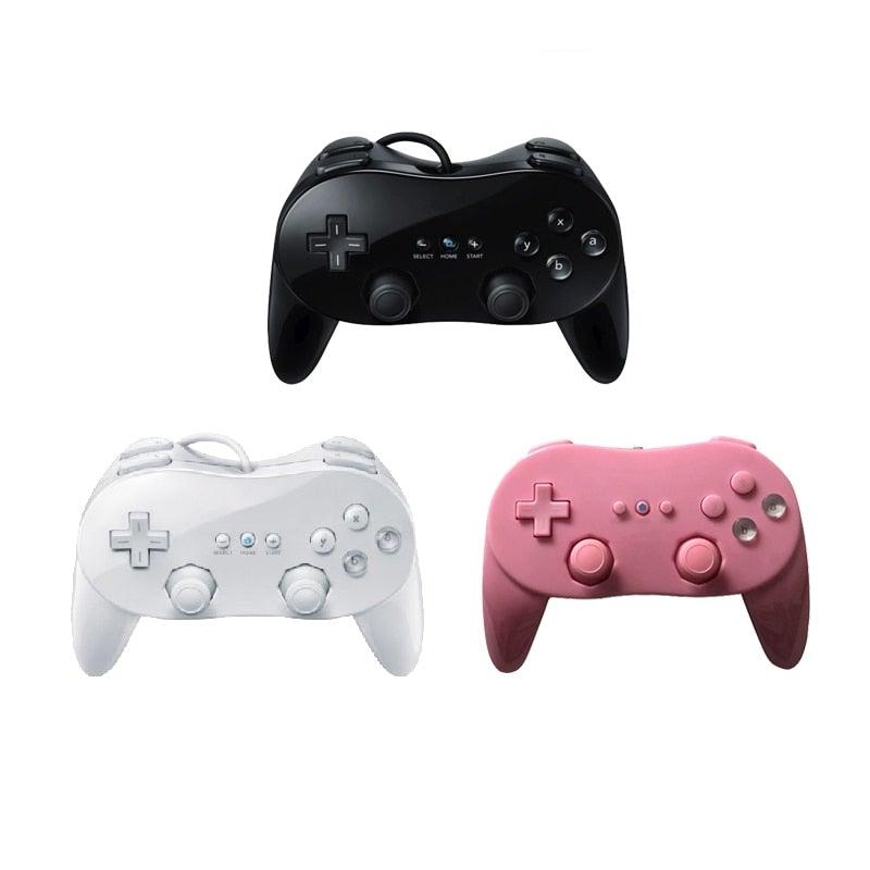 Manette de jeu filaire classique blanche et noire compatible avec les PC portables