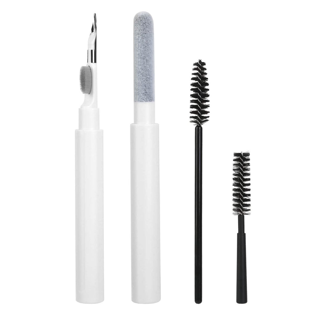 Kit de Nettoyage pour AirPods, Boîtier de Charge, Appareil Photo, Stylo de Nettoyage pour Téléphone, Brosse Anti-Peluche Longue et Courte
