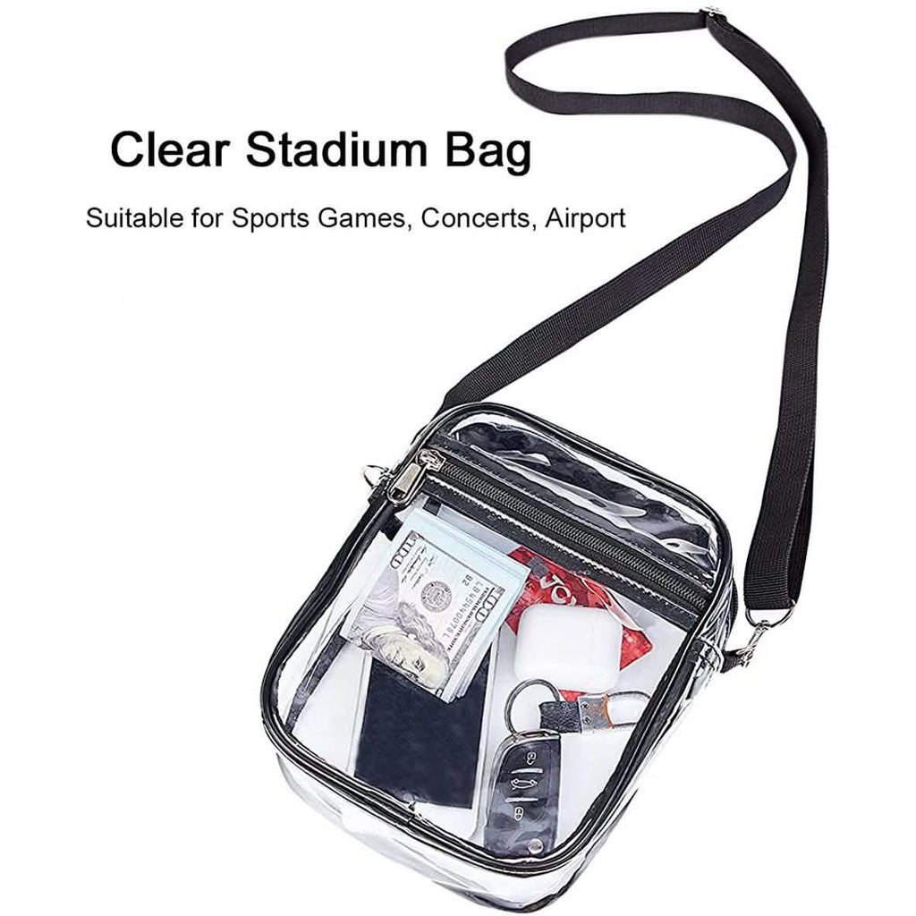 Sac bandoulière transparent