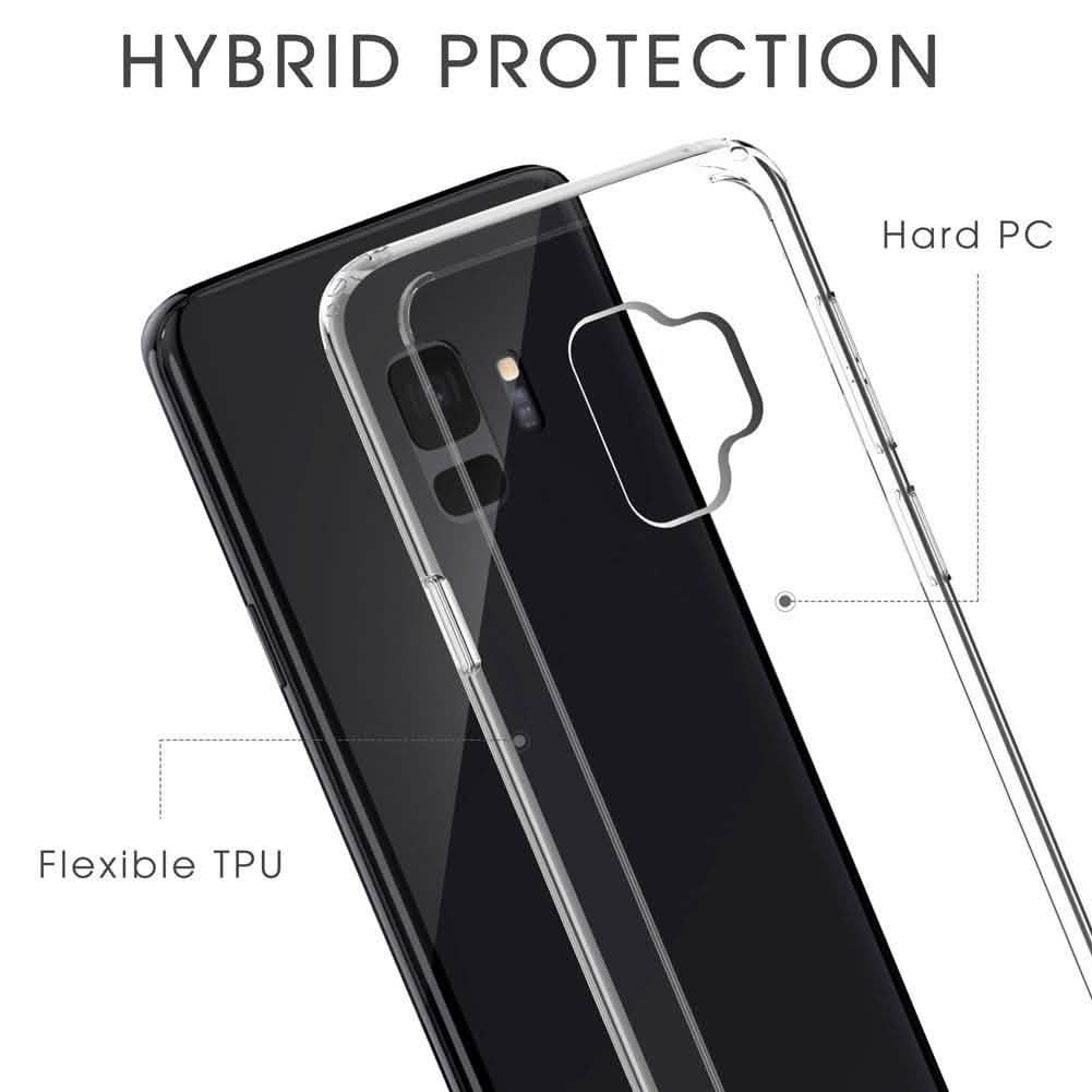 Coque transparente pour Samsung Galaxy S9+