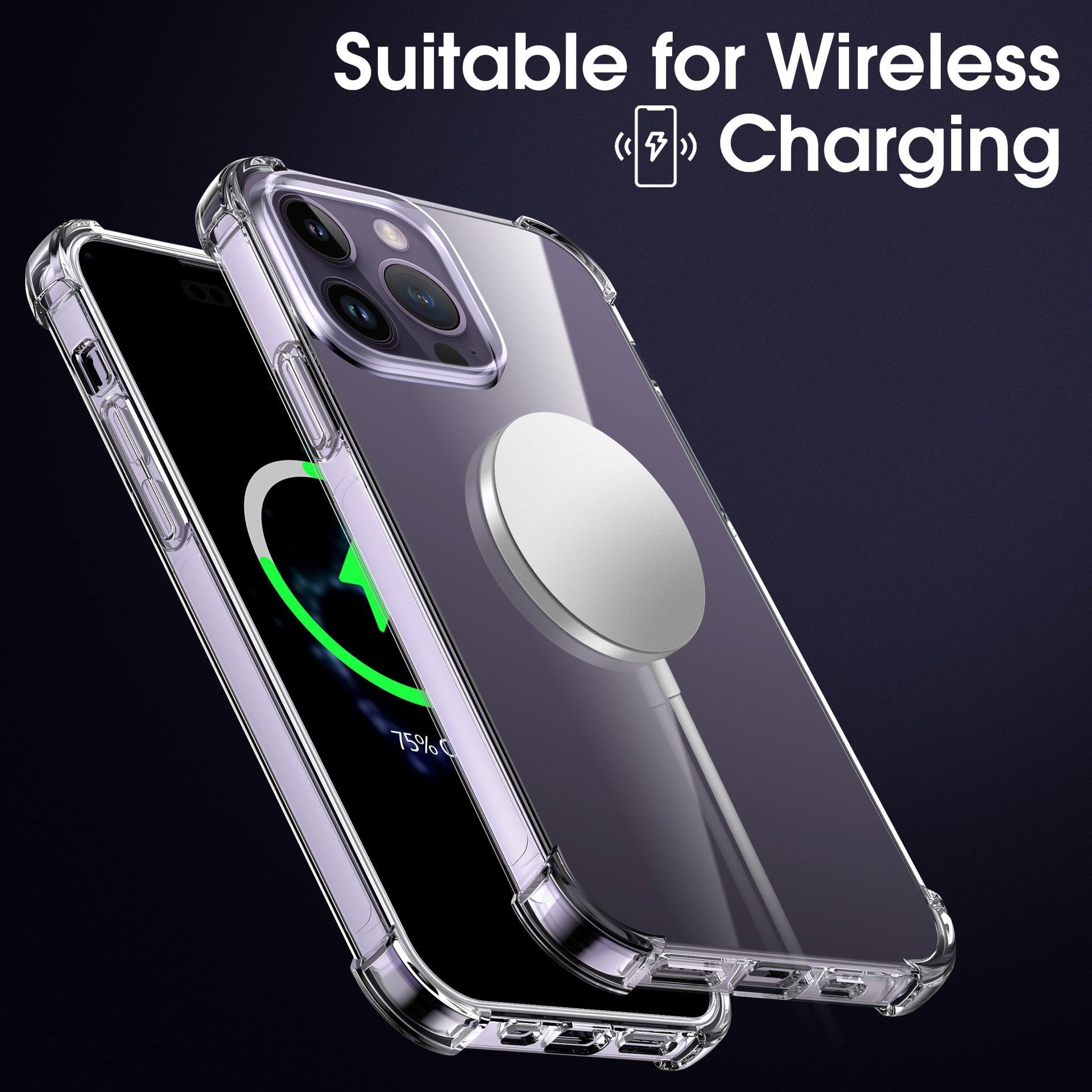 Coque de téléphone transparente antichoc pour iPhone 14 13 12 11 Pro Max X XR XS Max Coque de protection d'objectif pour iPhone 11 12 13 14 Pro Coque arrière de protection antichoc non jaunissante pour iPhone