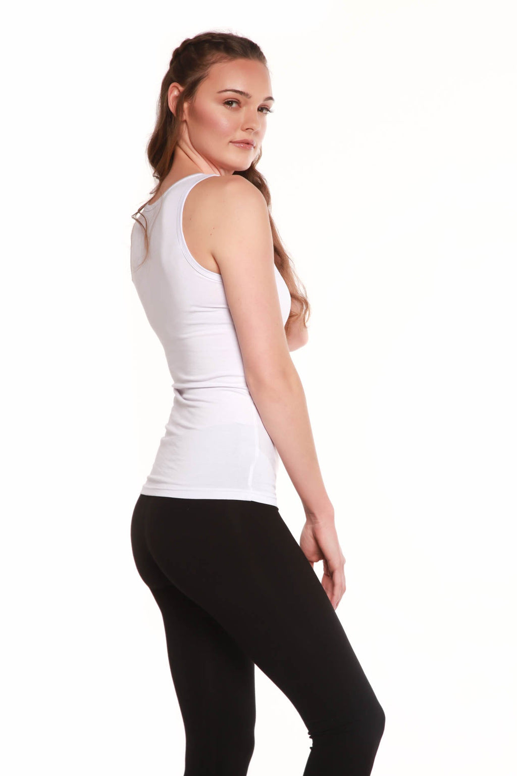Débardeur femme en viscose de bambou et coton biologique en liquidation