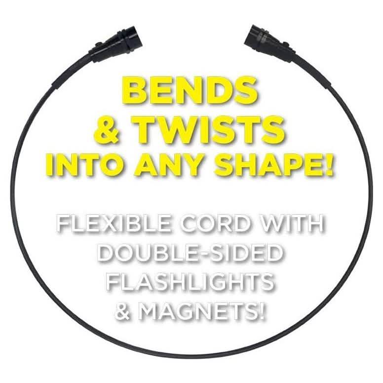 Lampes LED ultra-lumineuses et flexibles Clever Scope avec aimants