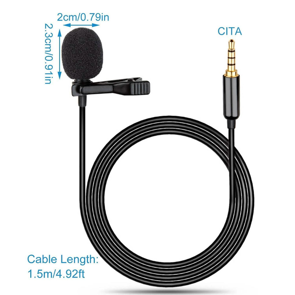 Microphone-cravate mains libres à clip