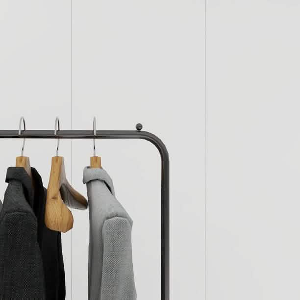 Portant à Vêtements avec Étagères