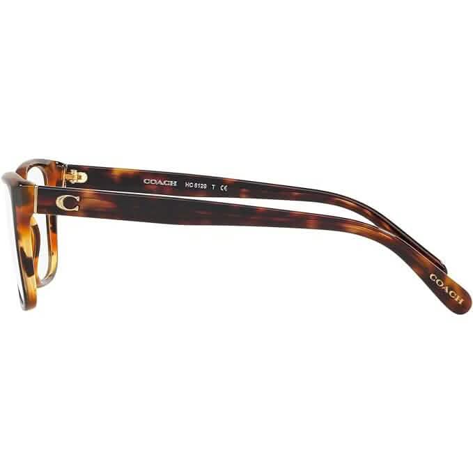 Montures de lunettes de vue rectangulaires Coach pour femme HC6129 (Reconditionné)
