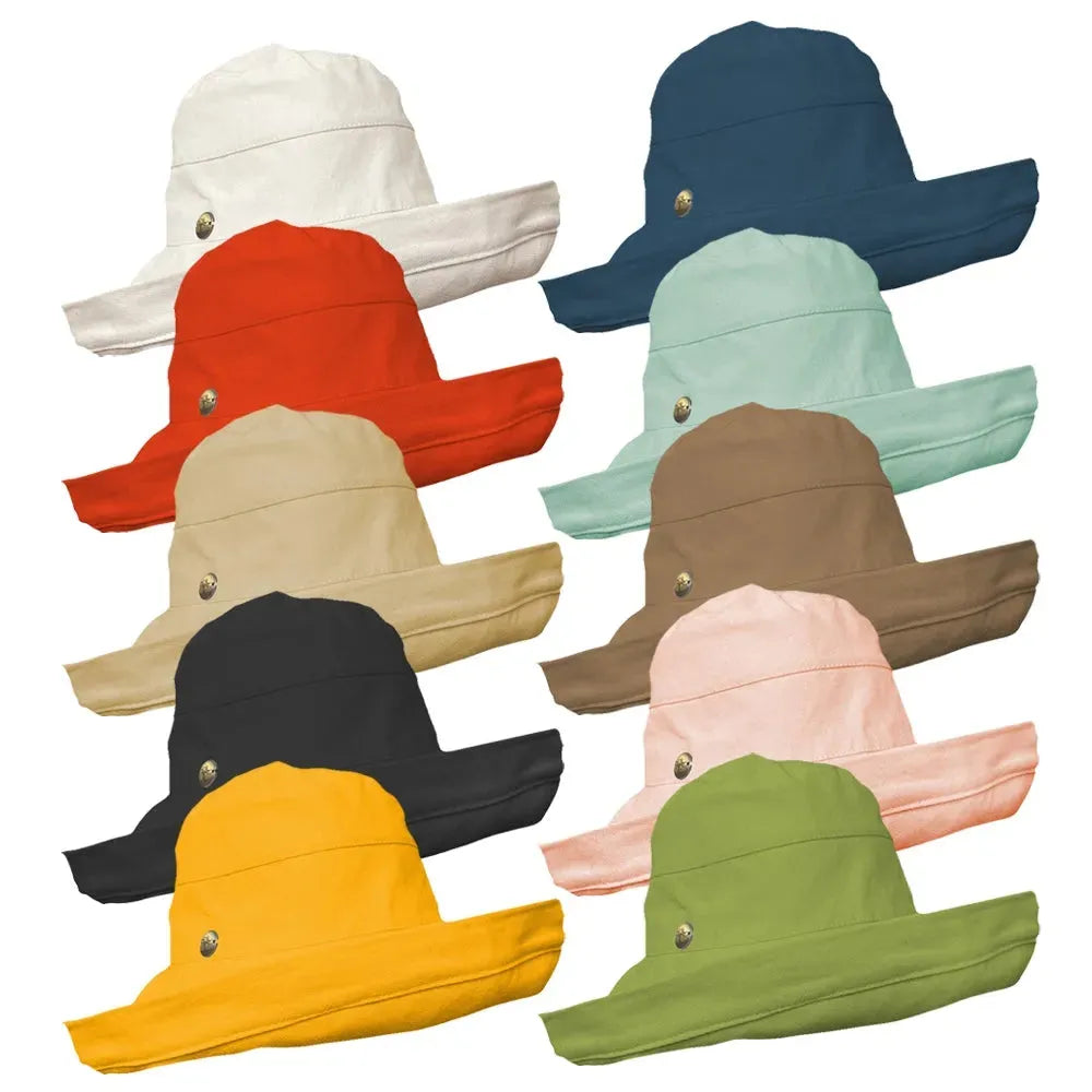 Chapeau de soleil en coton côtier Deadwood Trading pour femme