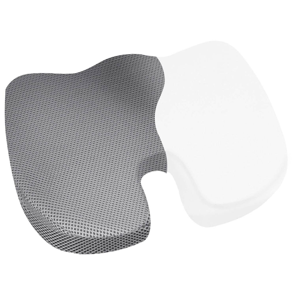 Coussin d'assise orthopédique en mousse à mémoire de forme pour coccyx