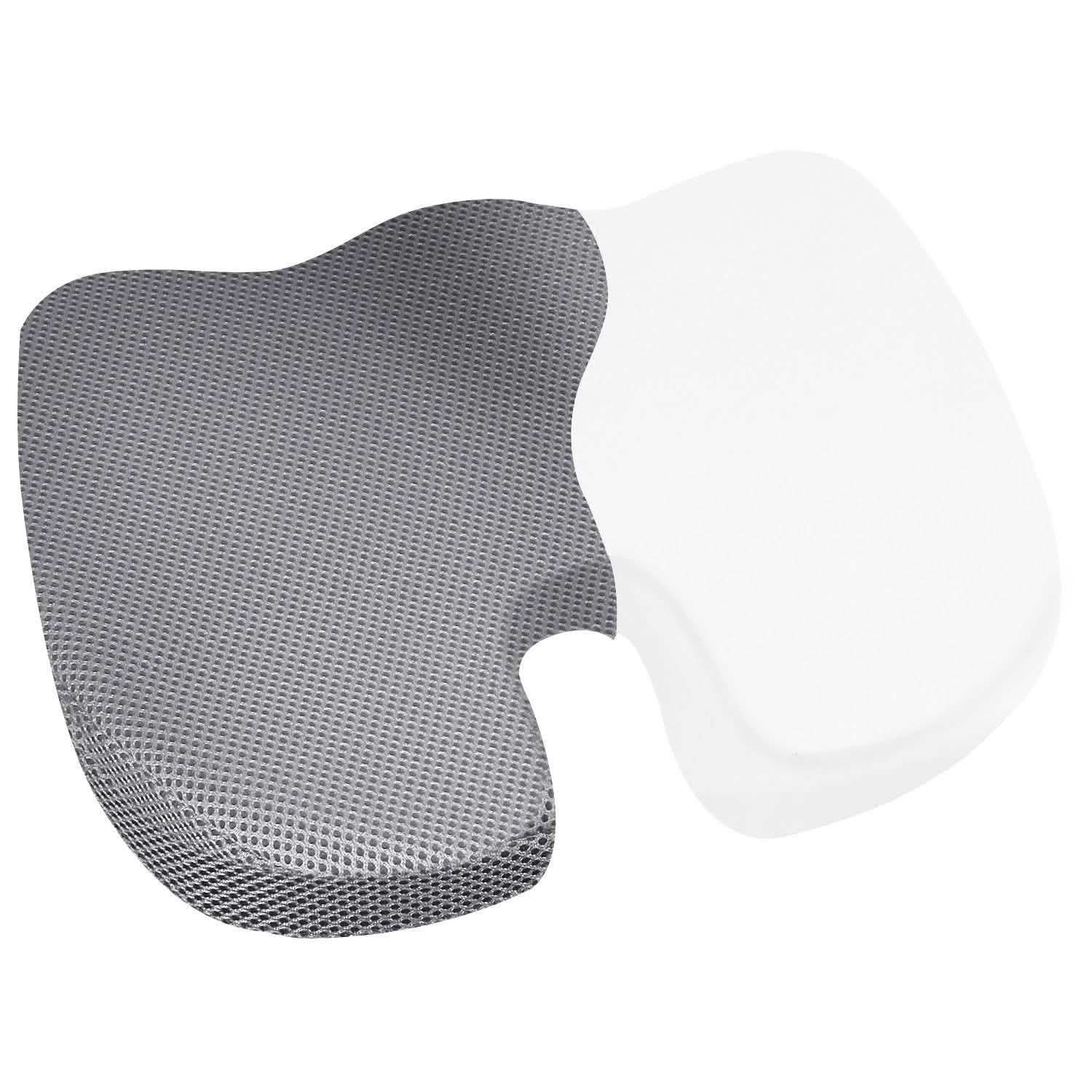 Coussin d'assise orthopédique en mousse à mémoire de forme pour coccyx
