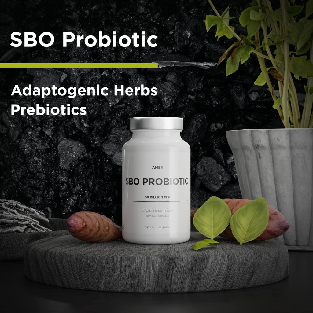 Codeage - Amen SBO Probiotique avec Prébiotiques - 60 Gélule(s) Végétale(s)