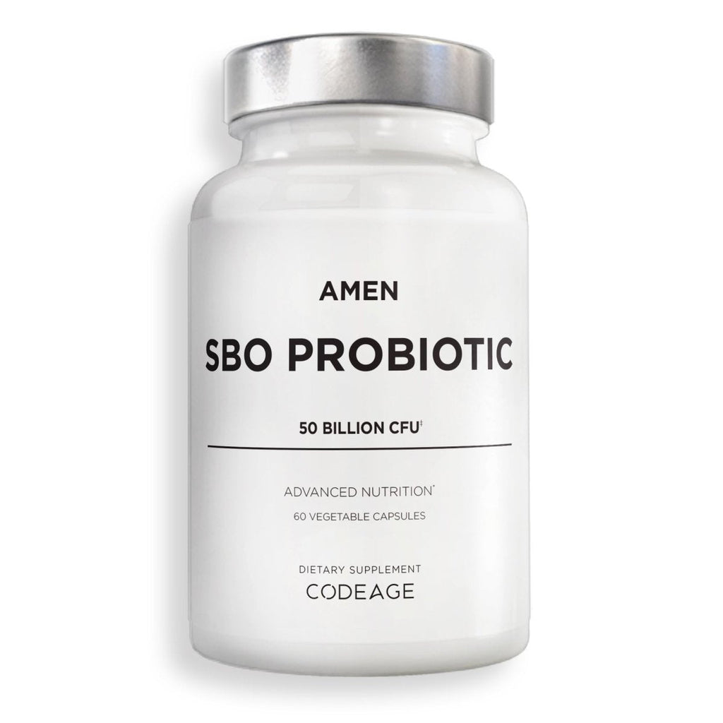 Codeage - Amen SBO Probiotique avec Prébiotiques - 60 Gélule(s) Végétale(s)