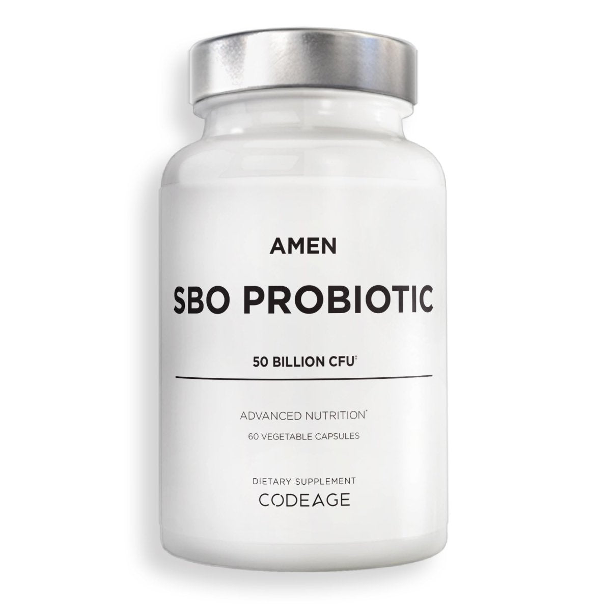 Codeage - Amen SBO Probiotique avec Prébiotiques - 60 Gélule(s) Végétale(s)