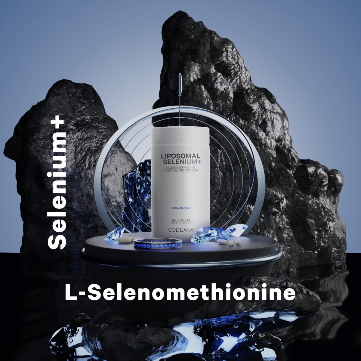 Codeage - Sélénium Liposomal - 180 Capsules