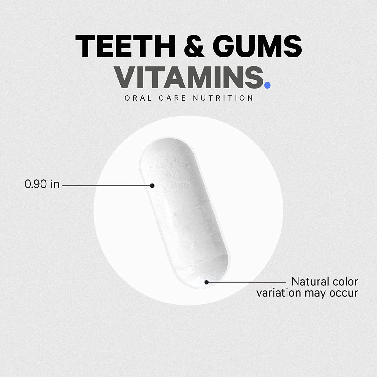 Codeage - Vitamines Dents & Gencives + Probiotiques Buccaux Complément Soin Bouche - 90 Capsules