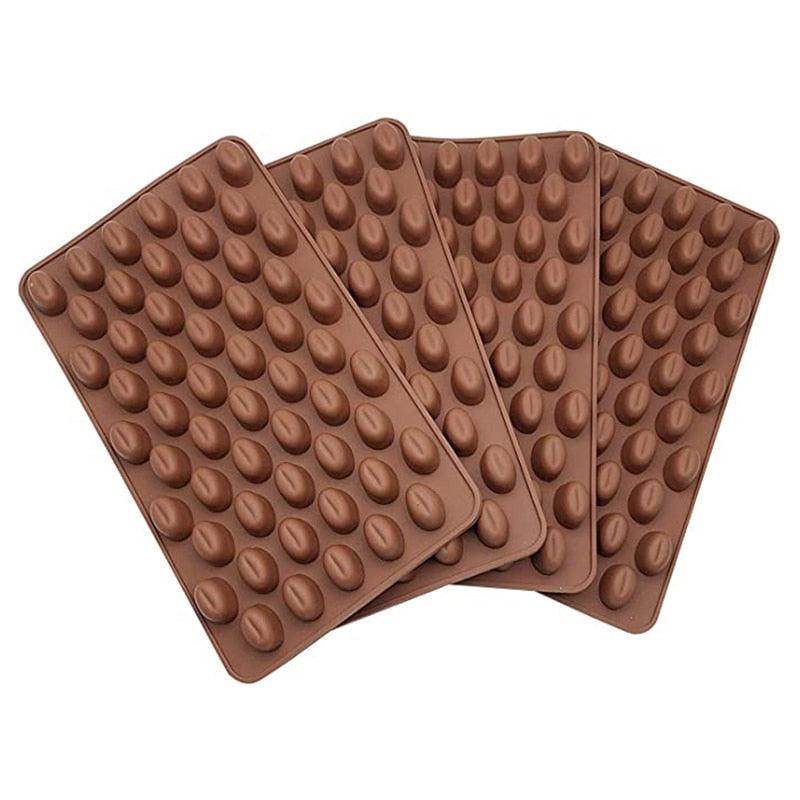 Moule à café en grains, moule à chocolat, mini bonbons, moule à glaçons, moule à pâtisserie, décoration de gâteaux, moule à gâteaux en grains de café, moule à savon, moule à fondant, pudding, gelée, chocolat