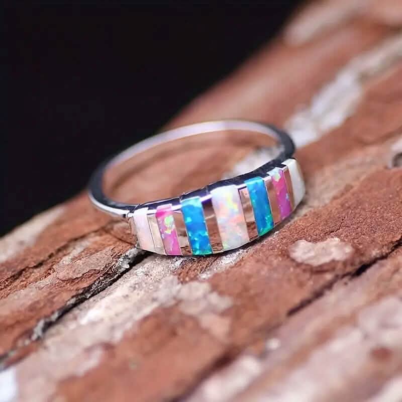 Bague multifonction Trésor australien coloré