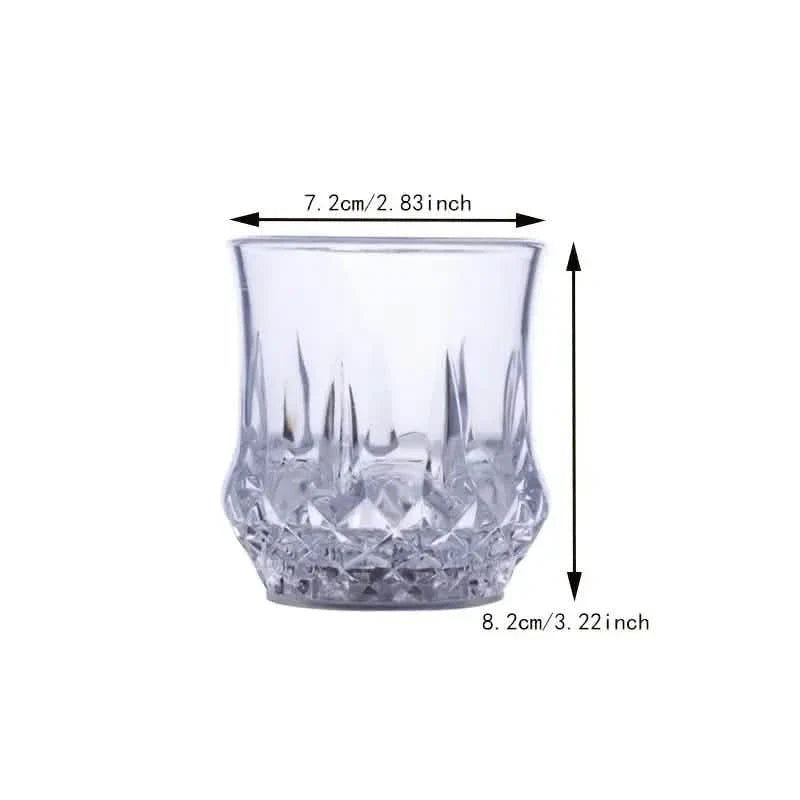 Verres à bière lumineux à LED colorés
