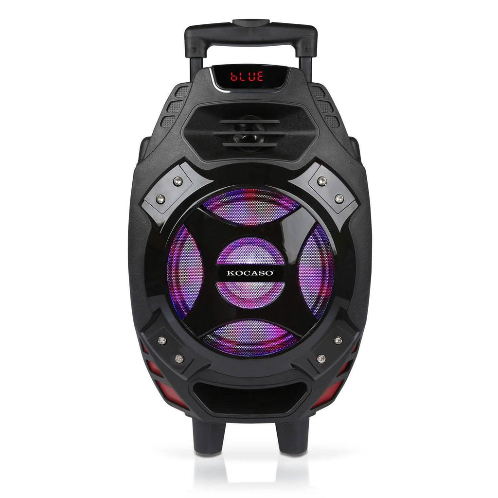 Enceinte de soirée portable sans fil à LED colorées