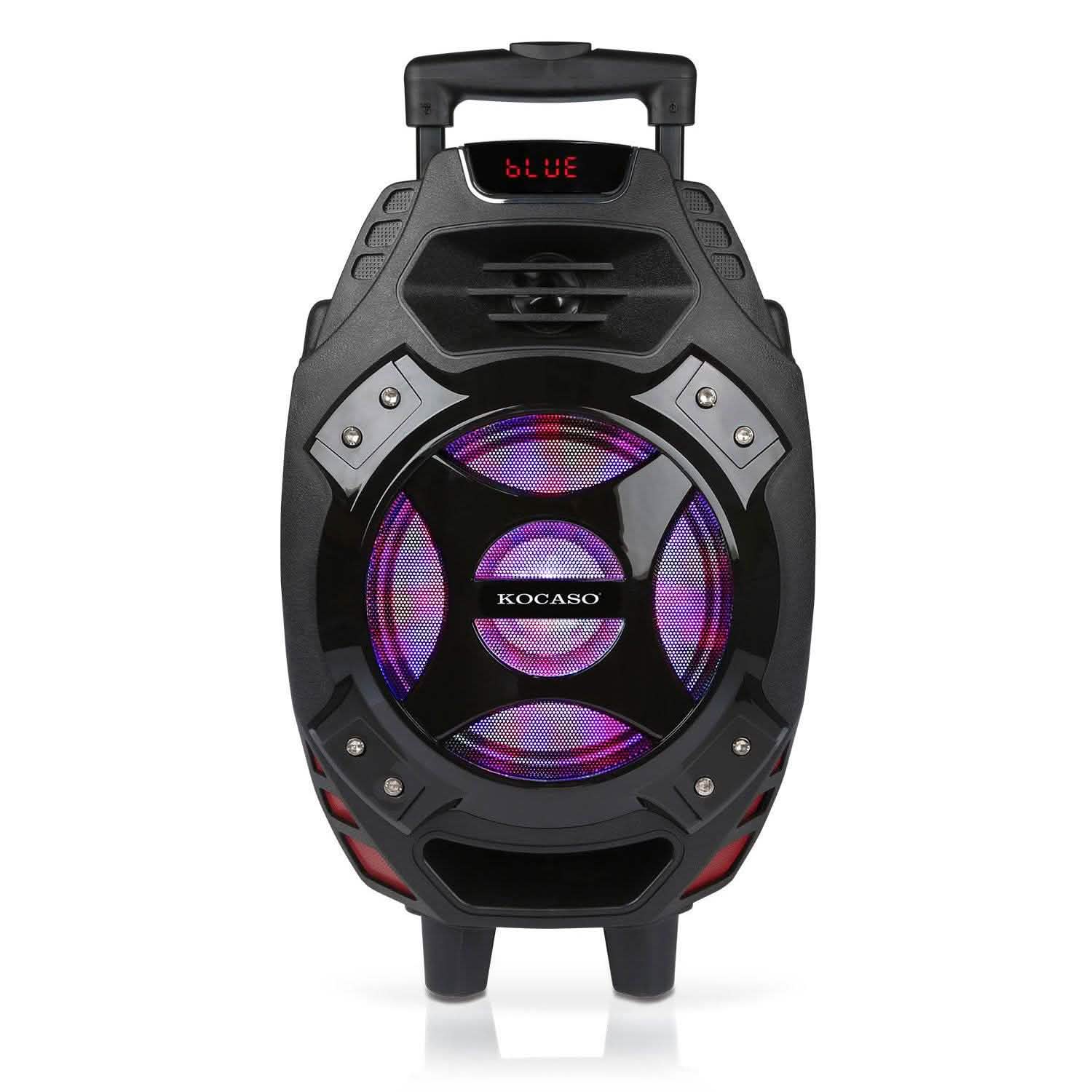 Enceinte de soirée portable sans fil à LED colorées