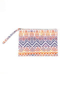 Pochette tribale colorée