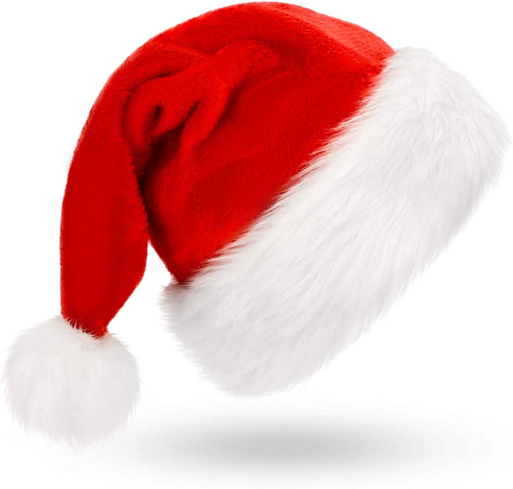Bonnets de Noël confortables, fourrure classique ultra épaisse