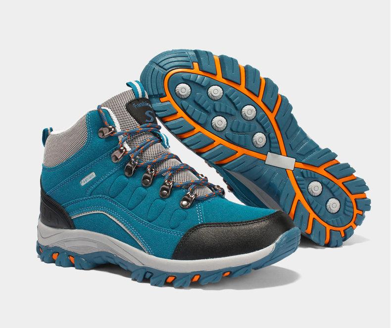 Chaussures d'hiver de randonnée confortables pour hommes Bottes de chasse mi-hautes Chaussures d'entraînement de sport pour hommes Chaussures pour femmes Bottes de randonnée Hiver Neige Chaude Bottines de cheville Chaussures de sport de plein air