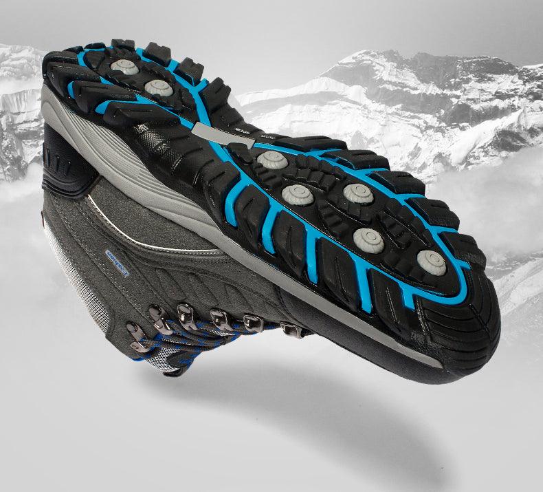 Chaussures d'hiver de randonnée confortables pour hommes Bottes de chasse mi-hautes Chaussures d'entraînement de sport pour hommes Chaussures pour femmes Bottes de randonnée Hiver Neige Chaude Bottines de cheville Chaussures de sport de plein air