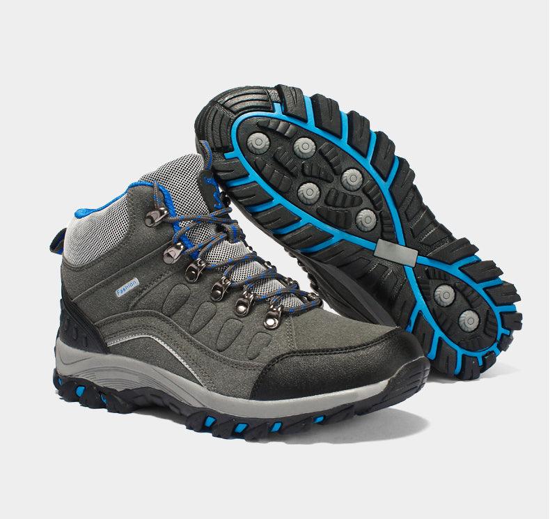 Chaussures d'hiver de randonnée confortables pour hommes Bottes de chasse mi-hautes Chaussures d'entraînement de sport pour hommes Chaussures pour femmes Bottes de randonnée Hiver Neige Chaude Bottines de cheville Chaussures de sport de plein air