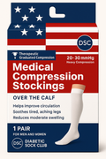 Bas de compression médicale (sous le genou)