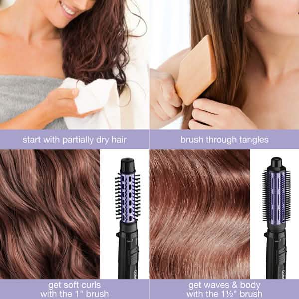 Brosse soufflante 2-en-1 Volume de Conair