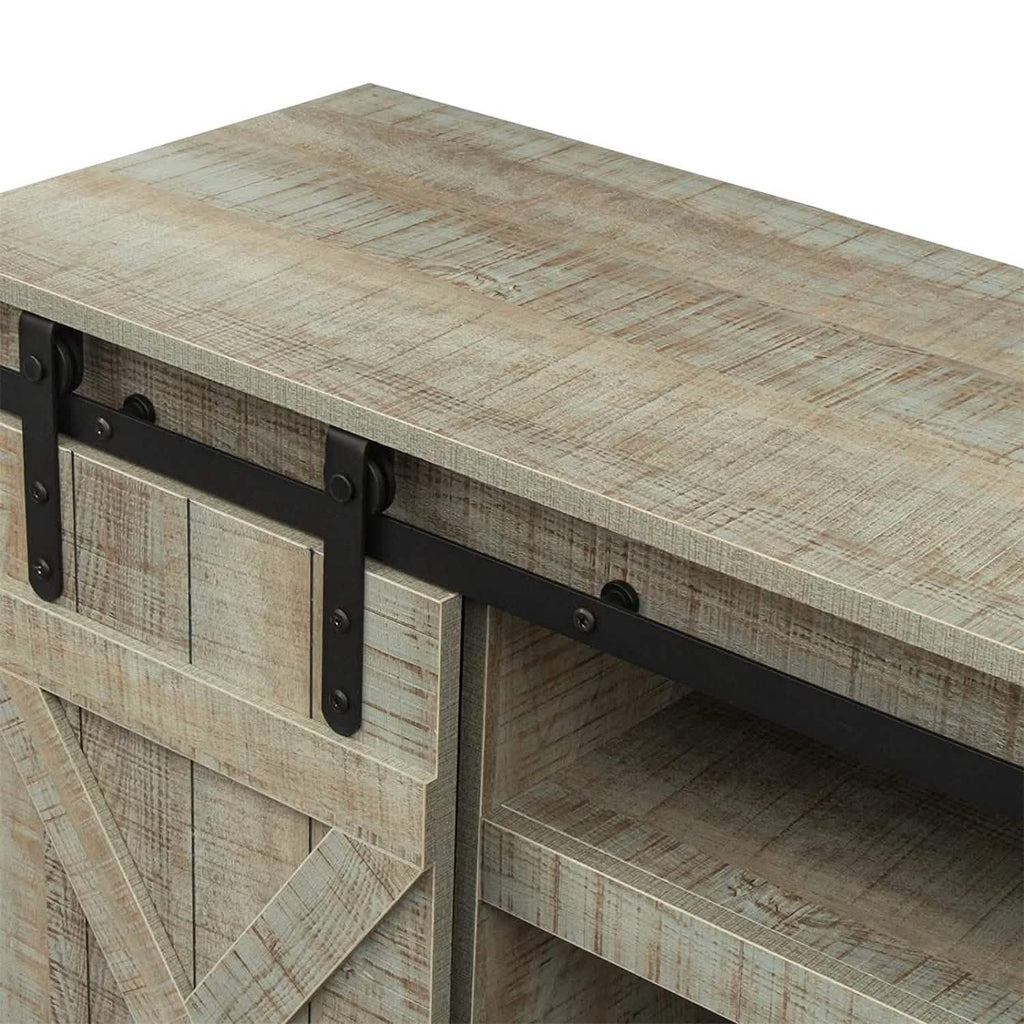 Meuble TV console avec casier de rangement