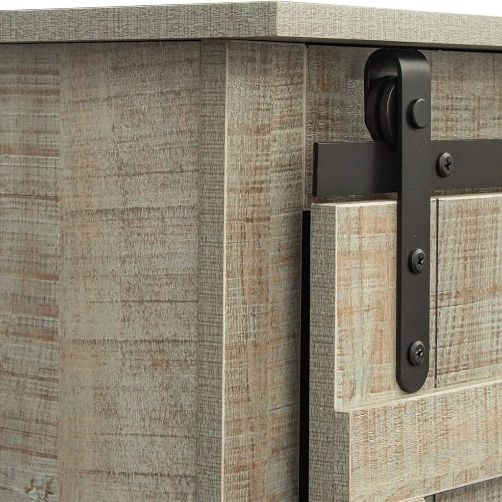 Meuble TV console avec casier de rangement