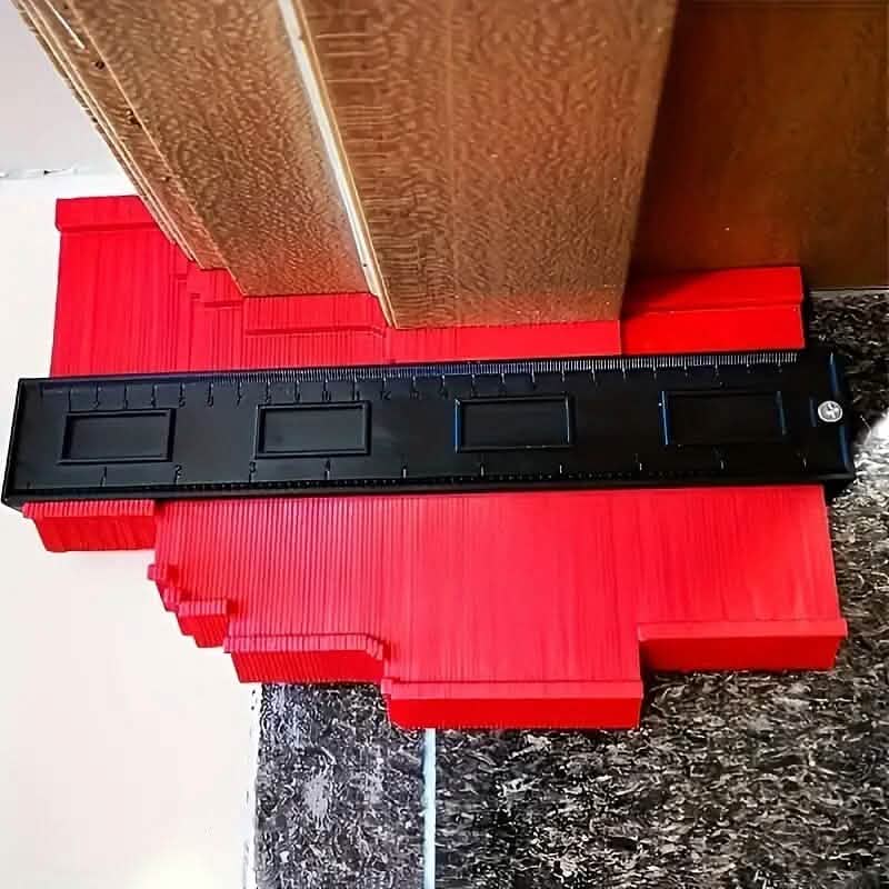 Règle de mesure de profil de jauge de contour en plastique