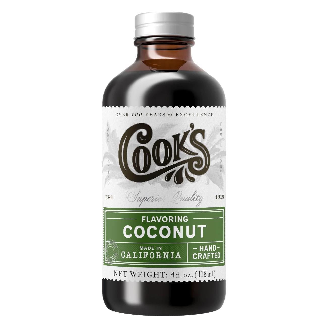 Extrait Naturel de Noix de Coco - Cook's (120ml)