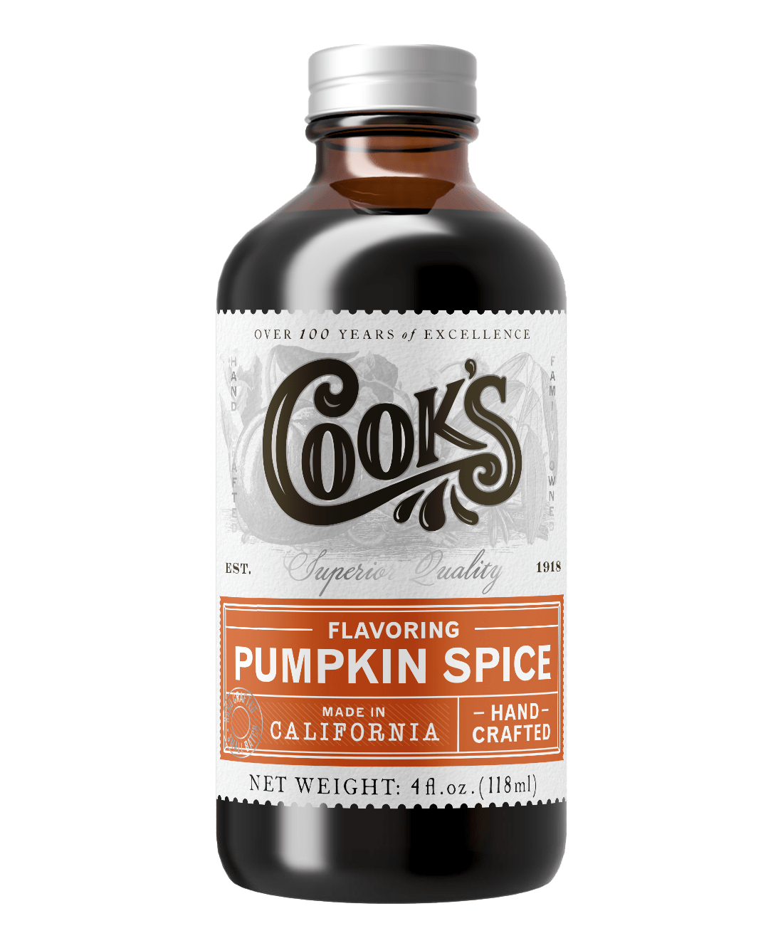 Cook's - Arôme « Potiron Épicé » (120 ml)