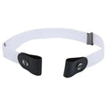 Ceinture élastique sans boucle, style unisexe, sans boucle, à la mode pour hommes et femmes, ceinture extensible noire simple, invisible pour jeans, pantalons, robes.