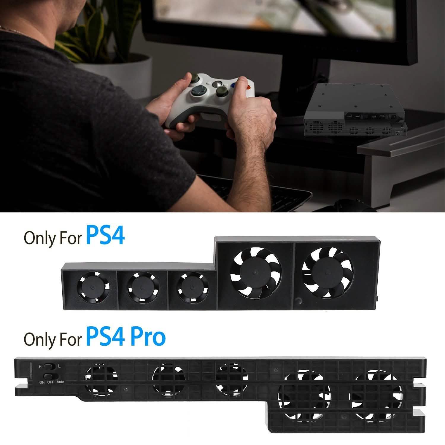Ventilateur de refroidissement pour console de jeu PS4