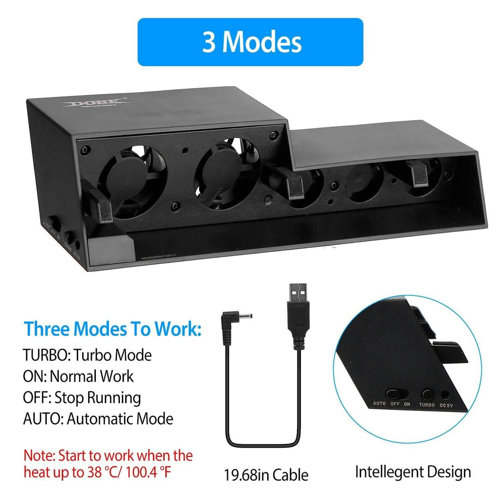 Ventilateur de refroidissement pour console de jeu PS4